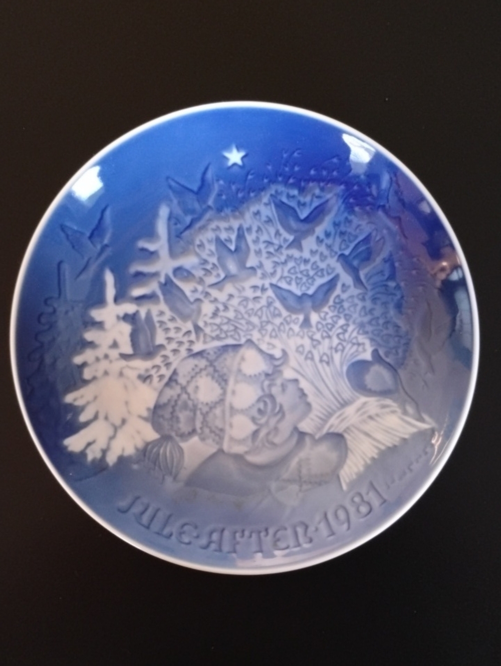 1981 Bing & Grondahl Christmas Peace Jule Aften 7.25" Collector Plate